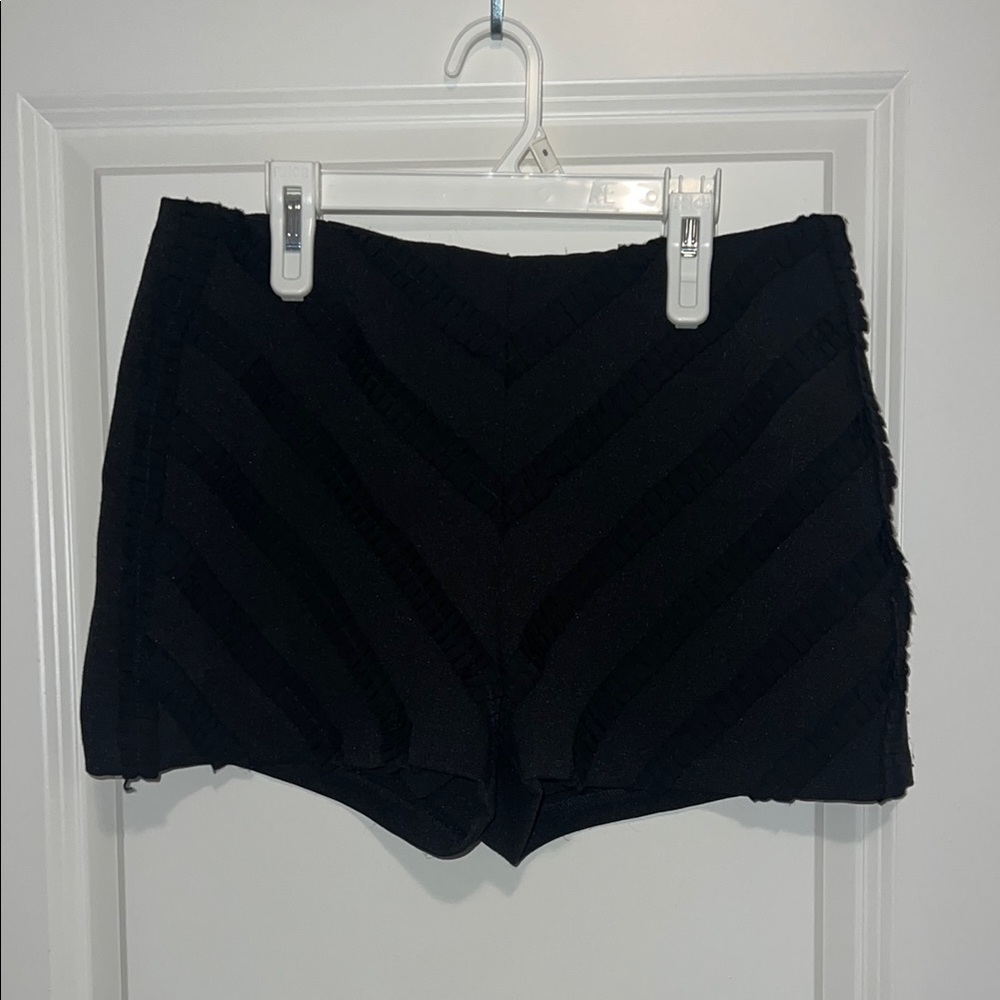 English Factory High Waist Black Shorts